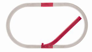 Lionel O Gauge #6-12044 FasTrack Siding Track Pack Lionel O Gauge #6-12044 FasTrack Siding Track Pack