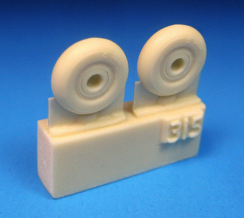 Barracuda Cast 1/72 Spitfire Four Slot Mainwheels - BR72315 Barracuda Cast 1/72 Spitfire Four Slot Mainwheels - BR72315