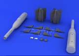 Eduard 1/32 Brassin for GBU-24 Bomb Set (2 bombs) -#632013