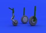 Eduard 1/48 Brassin MiG-21PFM wheels for Eduard kit - #648110