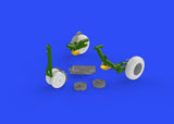Eduard Brassin 1/48 MIG-23BN Wheels for Trumpeter Kit - 648268