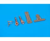 Brassin 1/48 Scale B-17G undercarriage legs BRONZE (HKM) - 648540