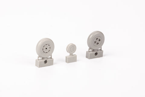 Brassin 1/48 resin Tempest Mk. II wheels for EDUARD, SPECIAL HOBBY - 648636