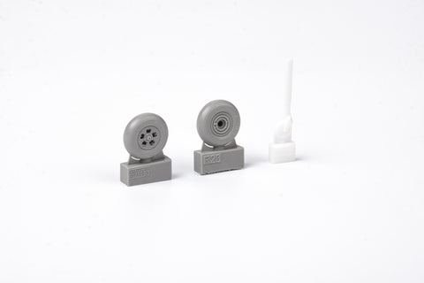 Brassin 1/48 Scale Spitfire Mk. V wheels for Eduard - 648664