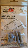 Advanced Modeling 1/48 resin UB-32A-73 57 mm C5 rocket launcher x2 - AMC48011-4