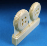 BarracudaCast 1/48 BR48404 Hawker Tempest Late Mainwheels Blk Tread for Eduard