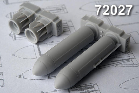 Advanced Modeling 1/72 resin RBK­500 AO 2 5RTM cluster bomb AMC72027