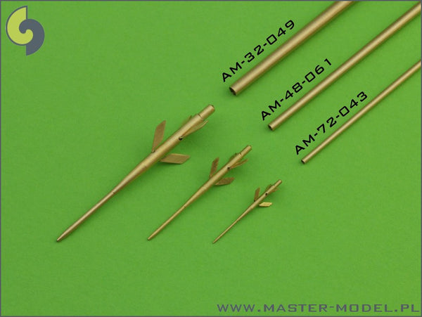 Master Model 1/72 MiG-21SM/M/MF Fishbed J Pitot Tube - AM72043 x 2 sets Master Model 1/72 MiG-21SM/M/MF Fishbed J Pitot Tube - AM72043 x 2 sets