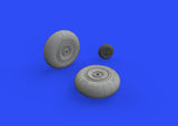 Brassin 1/48 Scale He 111 wheels late (ICM) - 648543