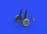Brassin 1/32 Scale Bf 108 Spoked Wheels (Eduard) - 632155