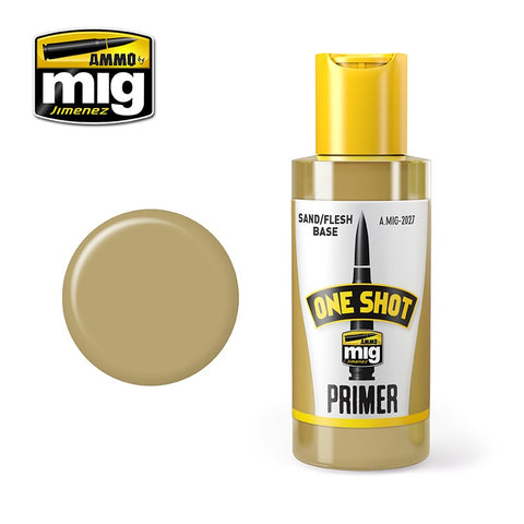 AMMO of Mig Jimenez ONE SHOT PRIMER - SAND/FLESH - AMIG2027