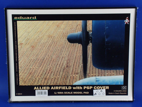 Eduard 1/48 scale plastic Model Pad - Allied Airfield with PSP cover - 8804