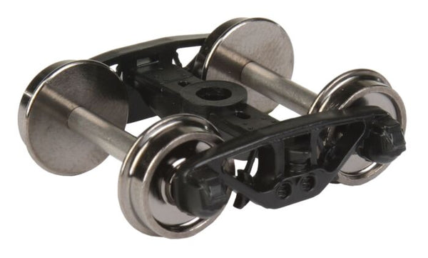 Walthers 920-2112 HO Scale PRR GSC 41-NP-11 Passenger Truck Wheels - Black (2) 3 thumbnail image