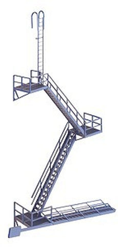 Walthers Cornerstone #933-3736 HO Scale Modern Fire Escape