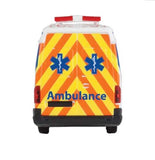 Walthers 949-12201 HO Scale Service Van -  Ambulance (white, orange, blue)