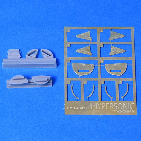 Hypersonic Models 1/48 Resin F-4 Phantom Stabilator Upgrade Zoukei Mura - 48032