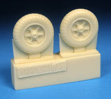 BarracudaCast 1/72 scale resin Fw 190A-1 thru A-5 Mainwheels for HSG TMY EDU
