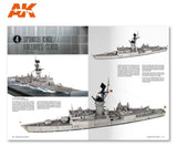 AK Interactive MODELLING FULL AHEAD 1 - KNOX & BALEARES CLASS - AK098