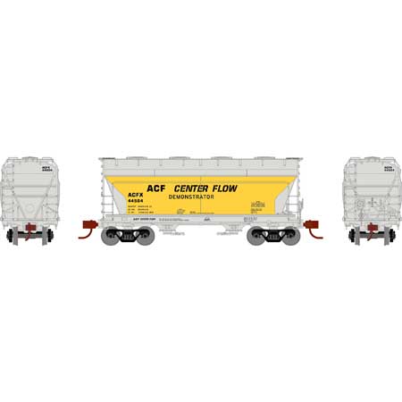 ATHEARN ATH24666 N Scale ACF 2970 Covered Hopper, ACF Demo #44504 ATHEARN ATH24666 N Scale ACF 2970 Covered Hopper, ACF Demo #44504