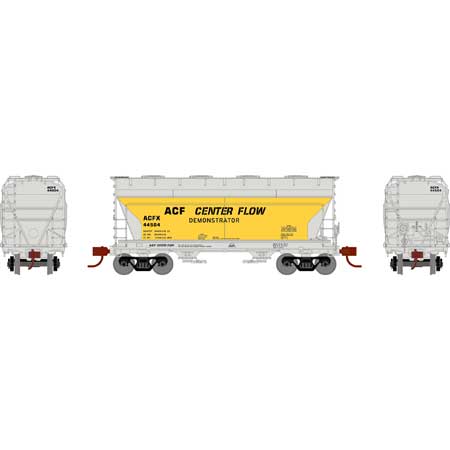 ATHEARN ATH24666 N Scale ACF 2970 Covered Hopper, ACF Demo #44504