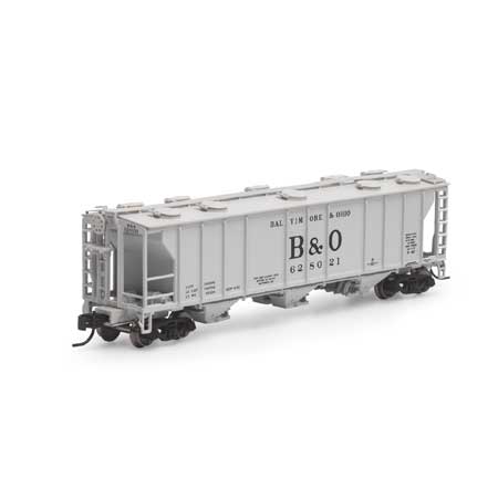 ATHEARN ATH28330 N Scale PS-2 2893 3-Bay Covered Hopper, B&O #628021