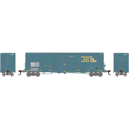 ATHEARN G26845 HO Scale 50' PC&F SS Box w/14' Plug Door, GWS/SSW #23917