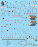 Fundekals 1/48 F4H-1/F-4B/C/D/E/J/RF-4B/C/E McDonnell Douglas Stencil Data - 48038