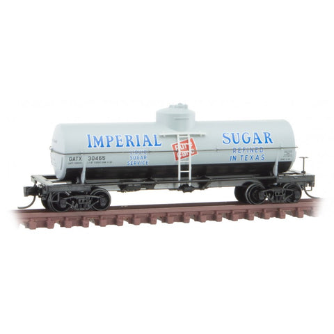 Micro Trains 06500196 N Scale Sweet Liquid #7 Imperial Sugar Rd# GATX 30465