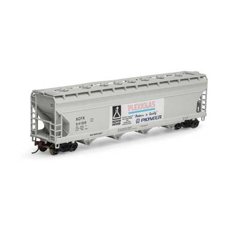 Athearn RND1197 HO scale ACF 5250 Centerflow Hopper, Plexiglas #54100