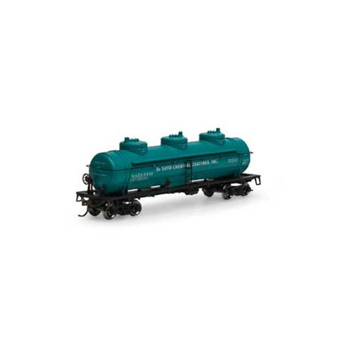 Athearn RND3190 HO scale 3-Dome Tank, NATX #3441