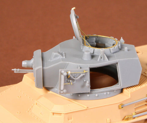 SBS Model 1/35 Toldi I B20 turret - No barrel - for Hobbyboss kit SBS35015