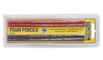 Woodland Scenics Foam Pencils - C1431 package of 4