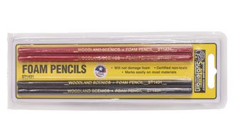Woodland Scenics Foam Pencils - ST1431 package of 4