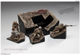 Wingnut Wings 54mm metal figures Little Contemptibles Taking Cover LC3201