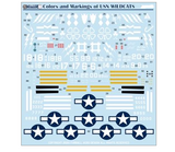 Furball 1/72 decals Colors & Markings of US Navy Wildcats - FDS7203 for Hobby Boss