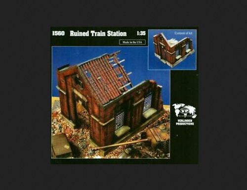 Maqueta Verlinden German Village Ruin – Tienda de Maquetas Maqueteros