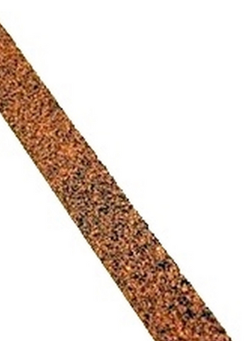 Midwest Products Co Inc. N Scale Cork Roadbed - 3 feet - Single Section #3019