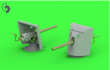 Master Model 1/350 1900's German Gun with resin, PE & turned parts - SM350-111