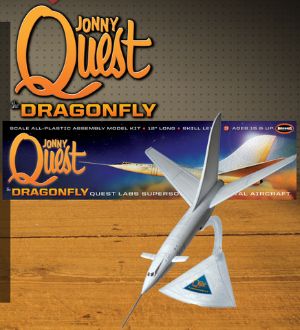 Moebius Model 1/24 Scale Jonny Quest Dragonfly - kit #946