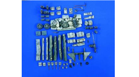 Verlinden 1/35 Scale Sherman Stowage Set for Tamiya M4 - #1808 - NOS Verlinden 1/35 Scale Sherman Stowage Set for Tamiya M4 - #1808 - NOS