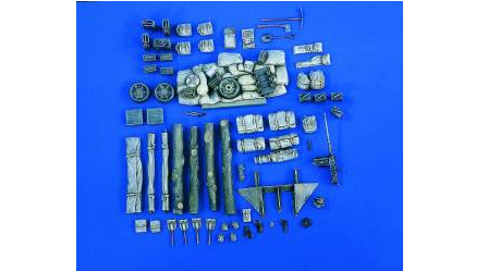 Verlinden 1/35 Scale Sherman Stowage Set for Tamiya M4 -  #1808 - NOS