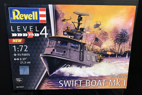 Revell 1/72 Scale US Navy Swift Boat Mk. I kit 85-0321