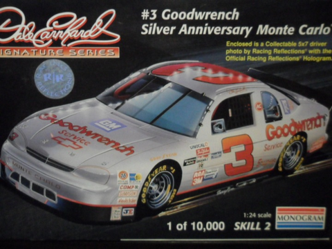 Monogram 1/24 Scale GOODWRENCH SILVER ANNIV. MONTE CARLO - kit 0763 - NOS