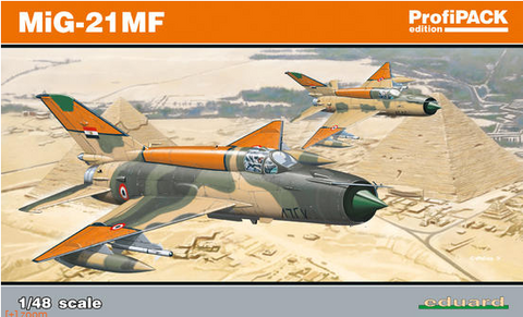 Eduard 1/48 scale MiG-21MF aircraft model kit - 8231