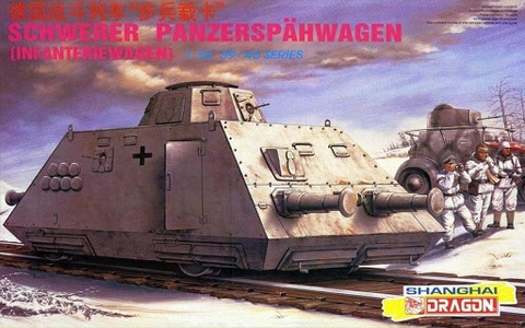 Dragon 1/35 Scale Schwerer Panzerspähwagen (Infanteriewagen) - kit #6072