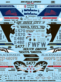 Speed Hunter Graphics 32014 1/32 Decal Big Scale Vipers, Part II for Tamiya