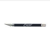 Excel #16018 K18 Grip-On Non-Roll Soft Handle Knife with Safety Cap (color varies)