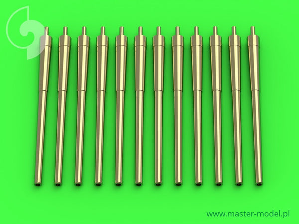 Master Model 1/700 USN Gun Barrels for Turrets w/o Blastbags (12pcs) - SM700050 Master Model 1/700 USN Gun Barrels for Turrets w/o Blastbags (12pcs) - SM700050