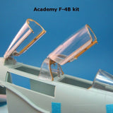 Hypersonic Models 1/48 Resin F-4 Phantom Canopy Details for Academy HMR48016-2