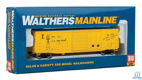 Walthers 910-2327 HO scale 50' Waffle-Side Boxcar R2R Illinois Terminal #7446